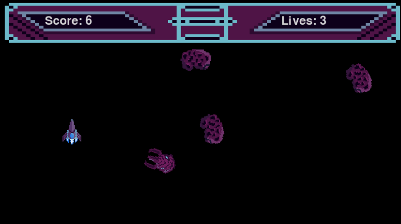 Generic Space Shooter Gameplay Image